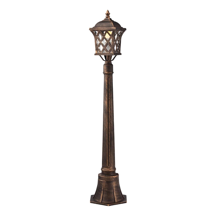 Redo 9961 - Lampa zewnętrzna BREMEN 1xE27/42W/230V IP23 złota/patyna