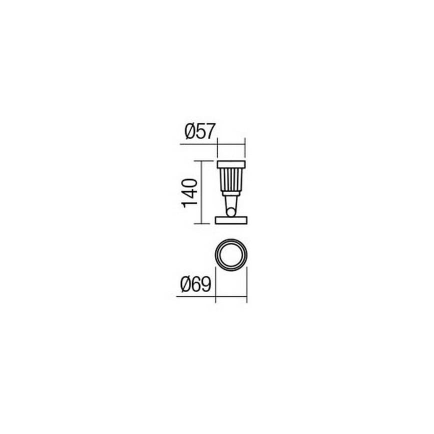 Redo 9997 - LED Lampa zewnętrzna TIM LED/5W/230V 3000K IP65