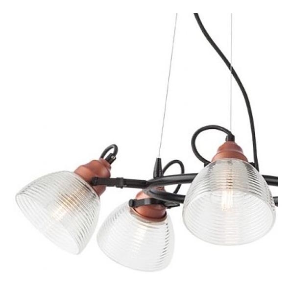 Redo A01-1451 - Klosz zamienny do żyrandoli oraz lamp podłogowych RIDGE E27 przezroczysty