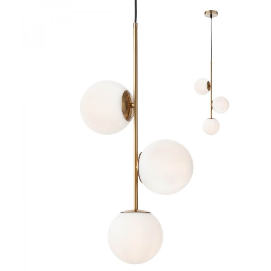 Redo A01-2623 - Wymienny klosz do żyrandola NIVA śr. 15 cm biały