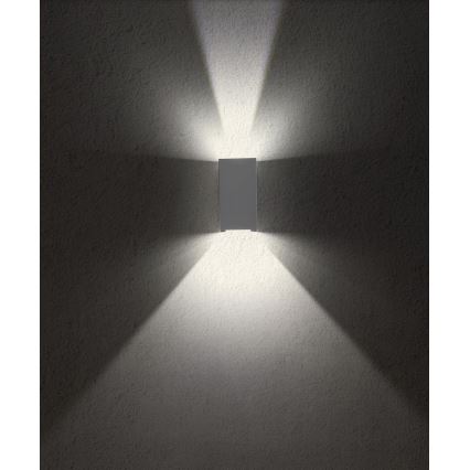 Redo 90553 - LED Kinkiet zewnętrzny VARY 2xLED/10W/230V 3000K IP54 antracyt