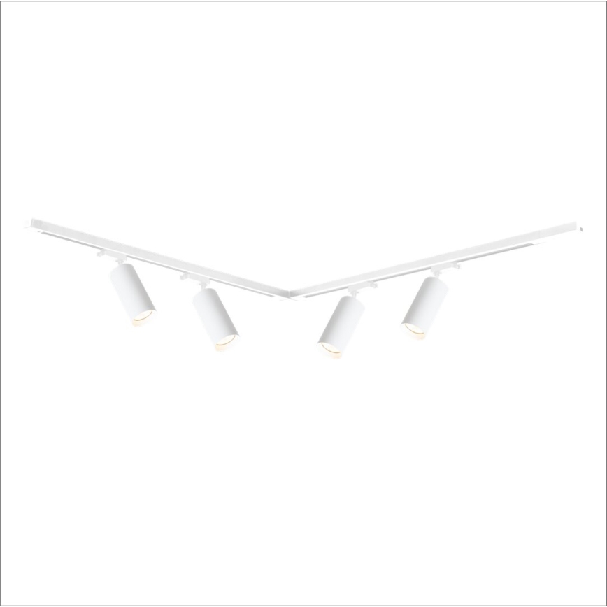 Reflektor do systemu szynowego MICA 4xGU10/10W/230V biały