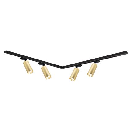 Reflektor do systemu szynowego MICA 4xGU10/10W/230V złoty/czarny