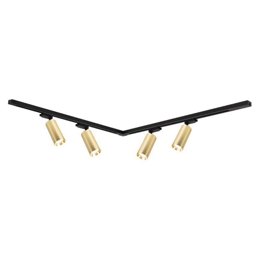 Reflektor do systemu szynowego MICA 4xGU10/10W/230V złoty/czarny