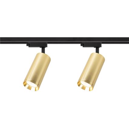 Reflektor do systemu szynowego MICA 4xGU10/10W/230V złoty/czarny
