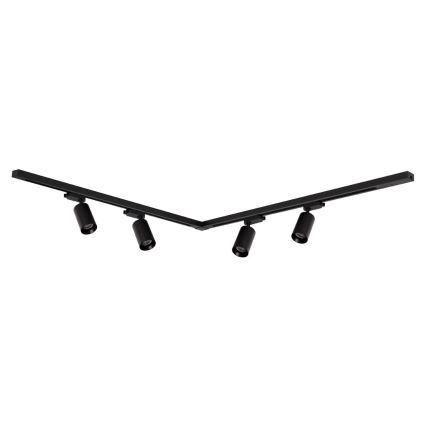 Reflektor do systemu szynowego PIPE 4xGU10/10W/230V czarny