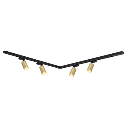 Reflektor do systemu szynowego PIPE 4xGU10/10W/230V złoty/czarny