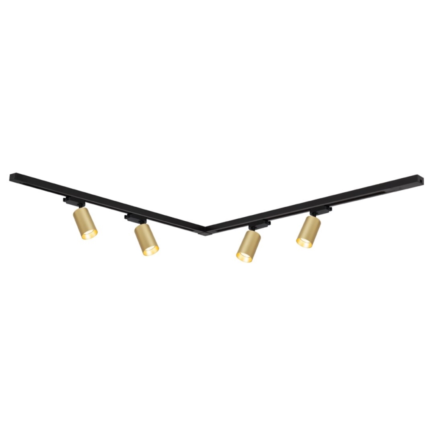 Reflektor do systemu szynowego PIPE 4xGU10/10W/230V złoty/czarny