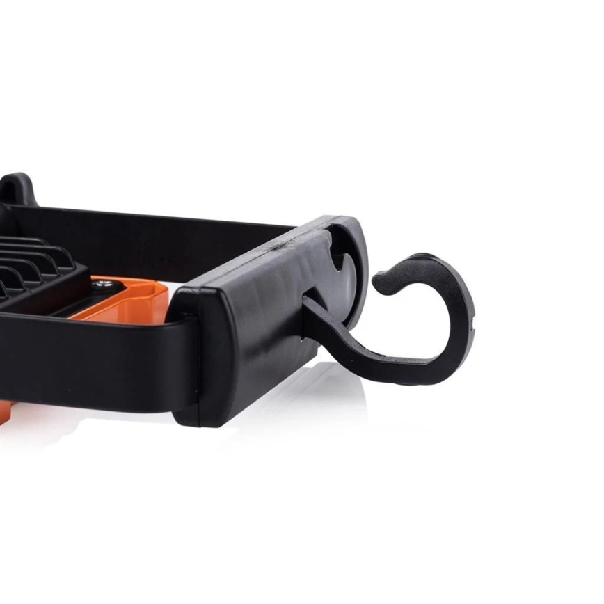 Reflektor LED/10W/230V 6500K IP65 pomarańczowy/czarny