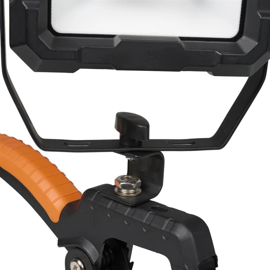 Reflektor LED/20W/230V 6500K IP65 pomarańczowy/czarny