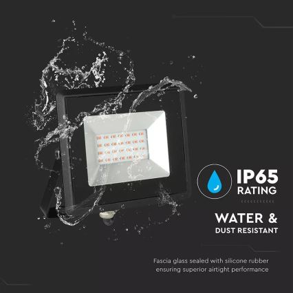 Reflektor LED LED/20W/230V IP65 różowe światło