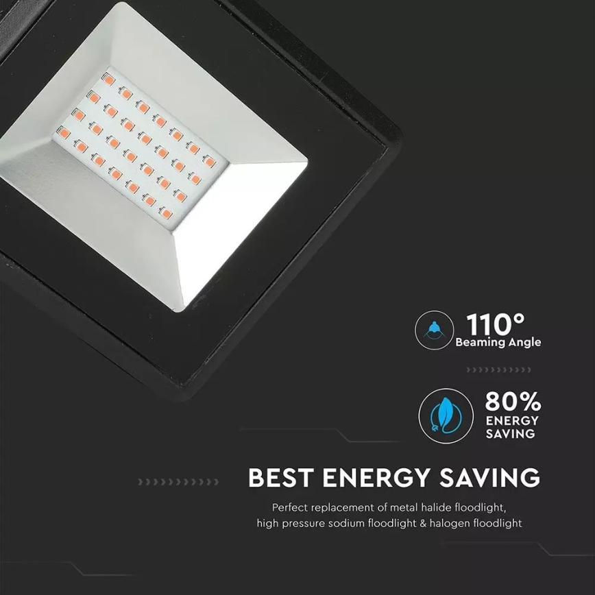 Reflektor LED LED/20W/230V IP65 różowe światło