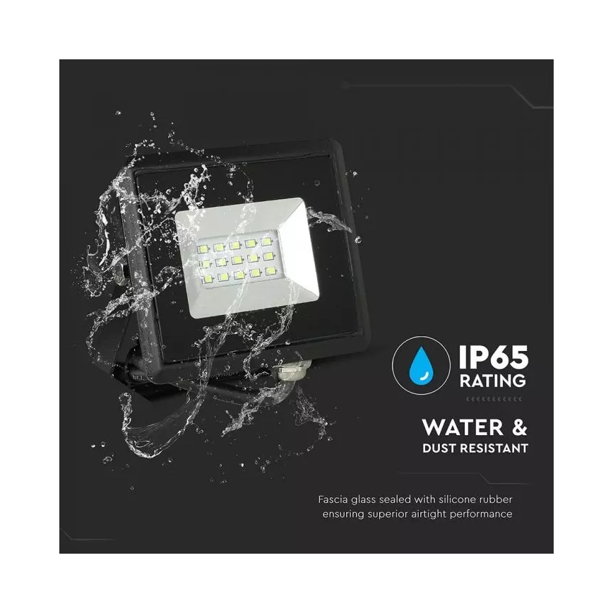 Reflektor LED LED/20W/230V IP65 zielone światło