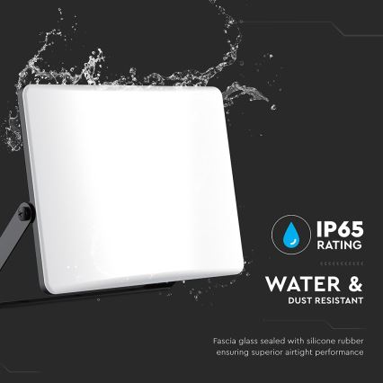 Reflektor LED LED/50W/230V 3000/4000/6500K IP65 czarny