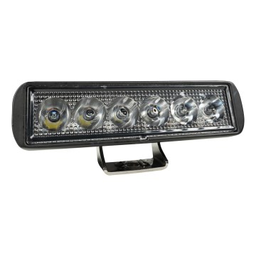 Reflektor LED do samochodu BLACK LED/18W/10-30V IP69 5700K prostokątny