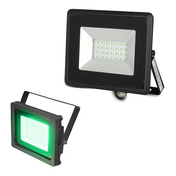 Reflektor LED LED/20W/230V IP65 zielone światło