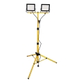 Reflektor LED na statywie 2xLED/50W/230V 6500K IP65 żółty