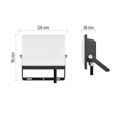 Reflektor LED TAMBO EVO LED/20W/230V 4000K IP65 czarny