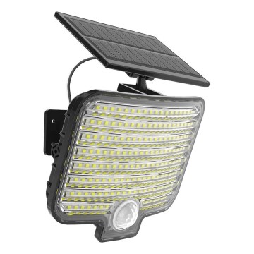 Reflektor LED z czujnikiem i panelem solarnym ALEX LED/5,5W/3,7V 1200 mAh IP44