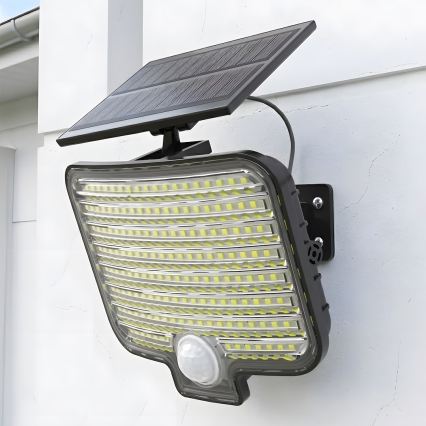 Reflektor LED z czujnikiem i panelem solarnym ALEX LED/5,5W/3,7V 1200 mAh IP44