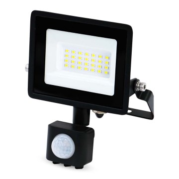 Reflektor LED z czujnikiem ruchu i zmierzchu do gniazdka LED/20W/230V IP44