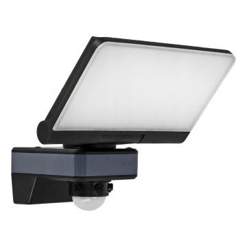 Reflektor LED z czujnikiem ruchu i zmierzchu LED/44W/230V 4200K IP54 czarny