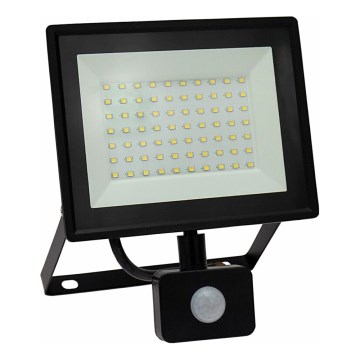 Reflektor LED z czujnikiem ruchu NOCTIS LUX 3 LED/50W/230V 3000K IP44 czarny