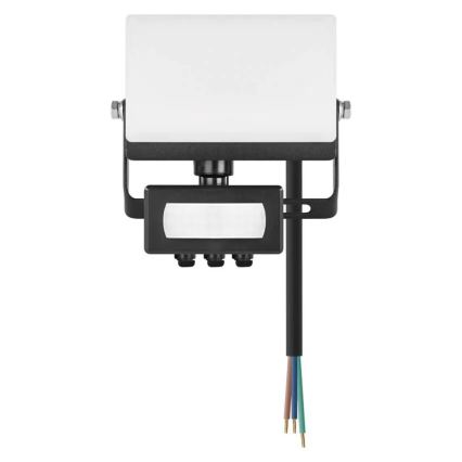 Reflektor LED z czujnikiem ruchu i zmierzchu TAMBO EVO LED/10W/230V 4000K IP44 czarny