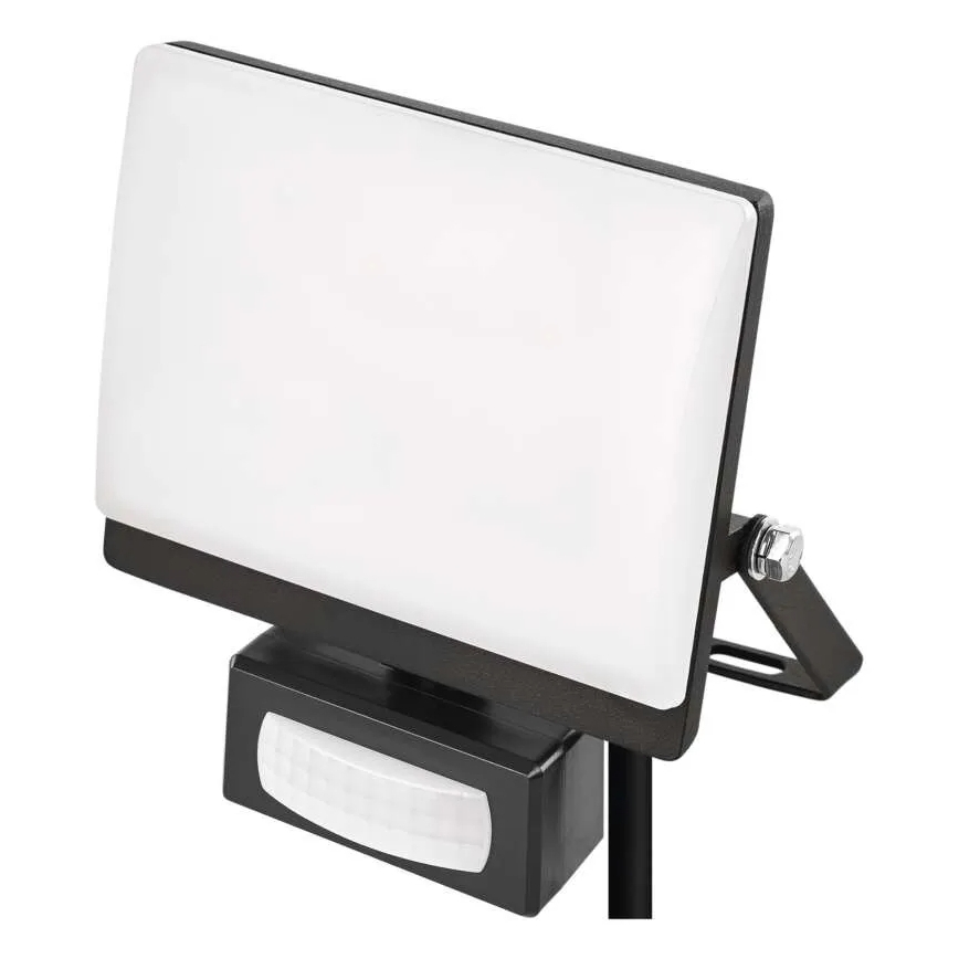 Reflektor LED z czujnikiem ruchu i zmierzchu TAMBO EVO LED/20W/230V 4000K IP44 czarny