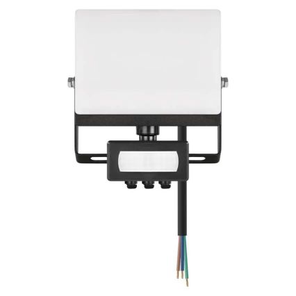 Reflektor LED z czujnikiem ruchu i zmierzchu TAMBO EVO LED/20W/230V 4000K IP44 czarny