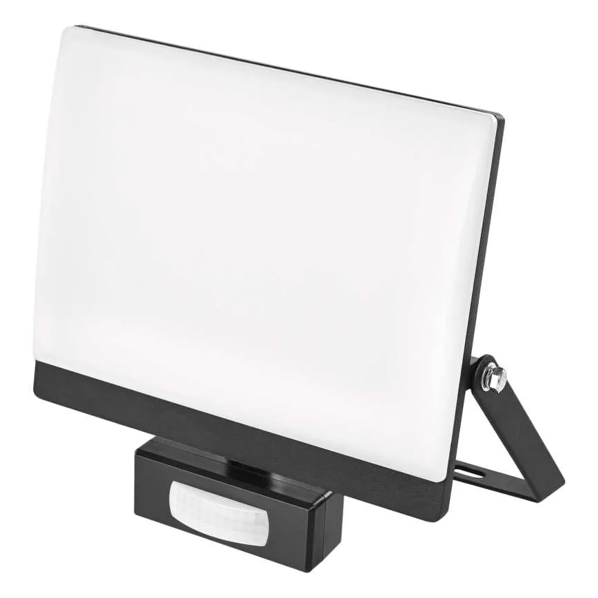 Reflektor LED z czujnikiem ruchu i zmierzchu TAMBO EVO LED/50W/230V 4000K IP44 czarny