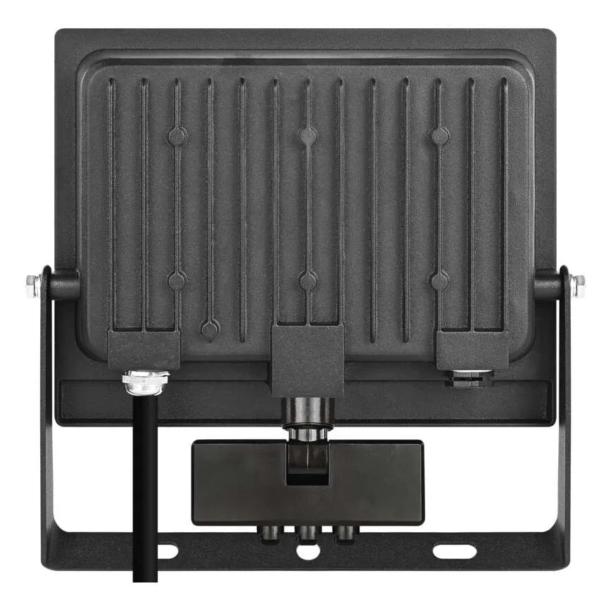 Reflektor LED z czujnikiem ruchu i zmierzchu TAMBO EVO LED/50W/230V 4000K IP44 czarny