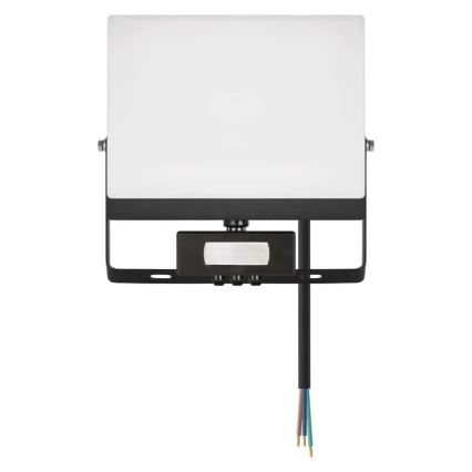 Reflektor LED z czujnikiem ruchu i zmierzchu TAMBO EVO LED/50W/230V 4000K IP44 czarny