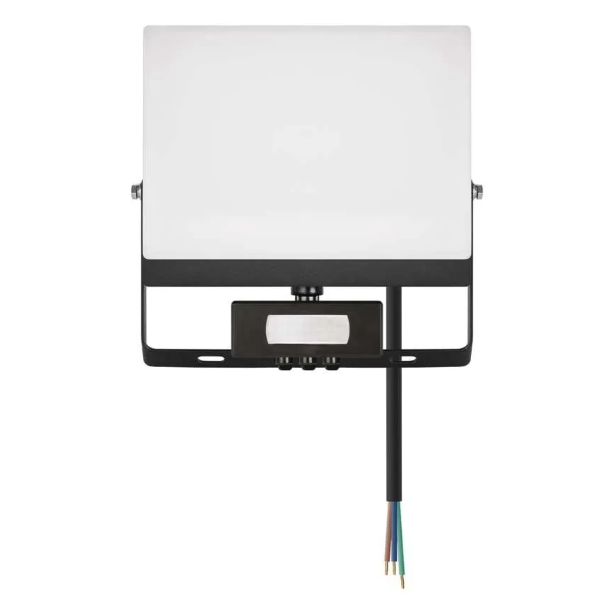 Reflektor LED z czujnikiem ruchu i zmierzchu TAMBO EVO LED/50W/230V 4000K IP44 czarny