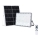 Reflektor LED z panelem solarnym FOCUS 100W/15000 mAh 3,2V 6000K IP65 + pilot zdalnego sterowania