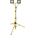 Reflektor LED ze statywem 2xLED/30W/230V 6500K IP65 żółty