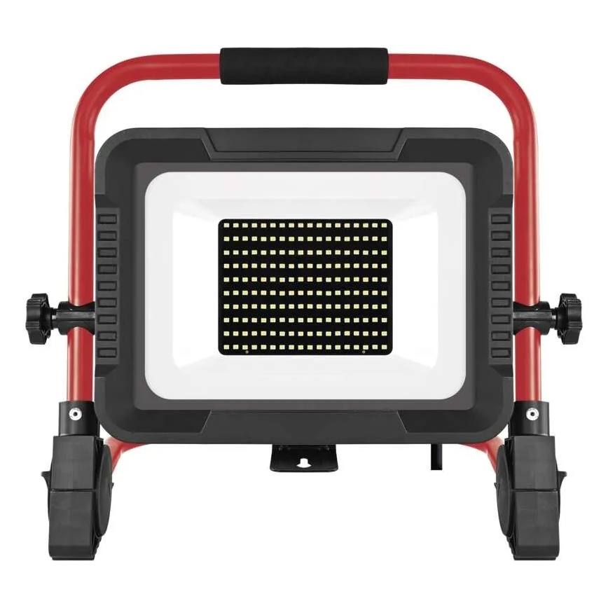 Reflektor LED ze statywem ELION LED/100W/230V 4000K IP65 czerwony/czarny