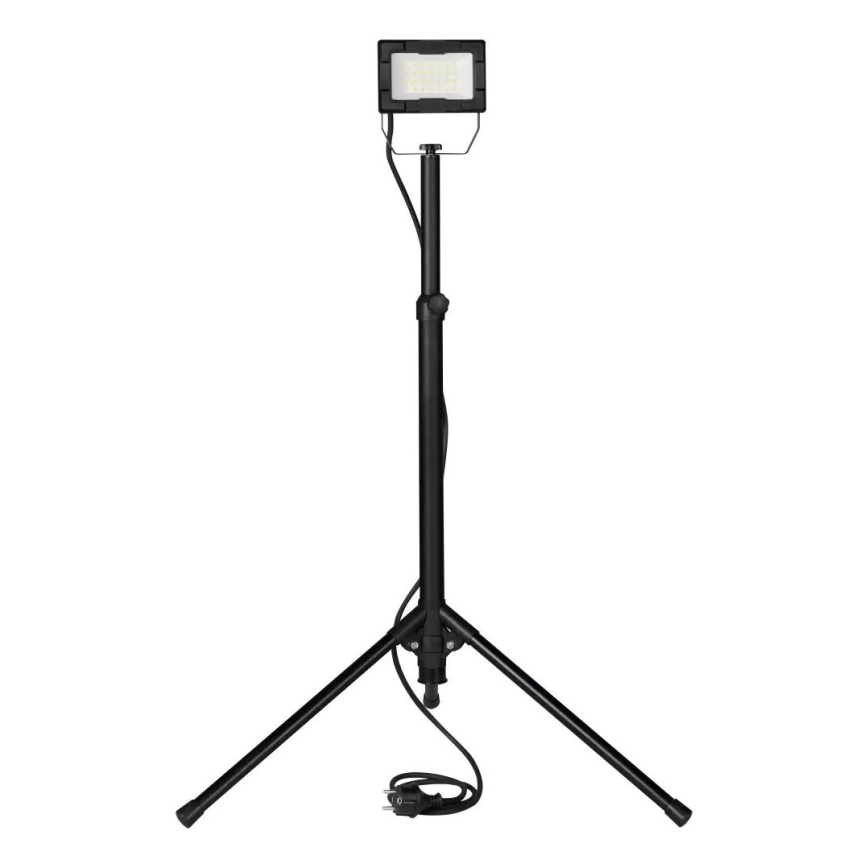 Reflektor LED ze statywem LED/20W/230V 5000K IP65 czarny