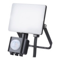 Reflektor LED zewnętrzny z czujnikiem LED/10W/230V 5000K IP44
