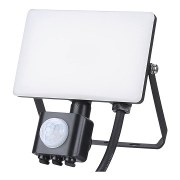 Reflektor LED zewnętrzny z czujnikiem LED/20W/230V 5000K IP44
