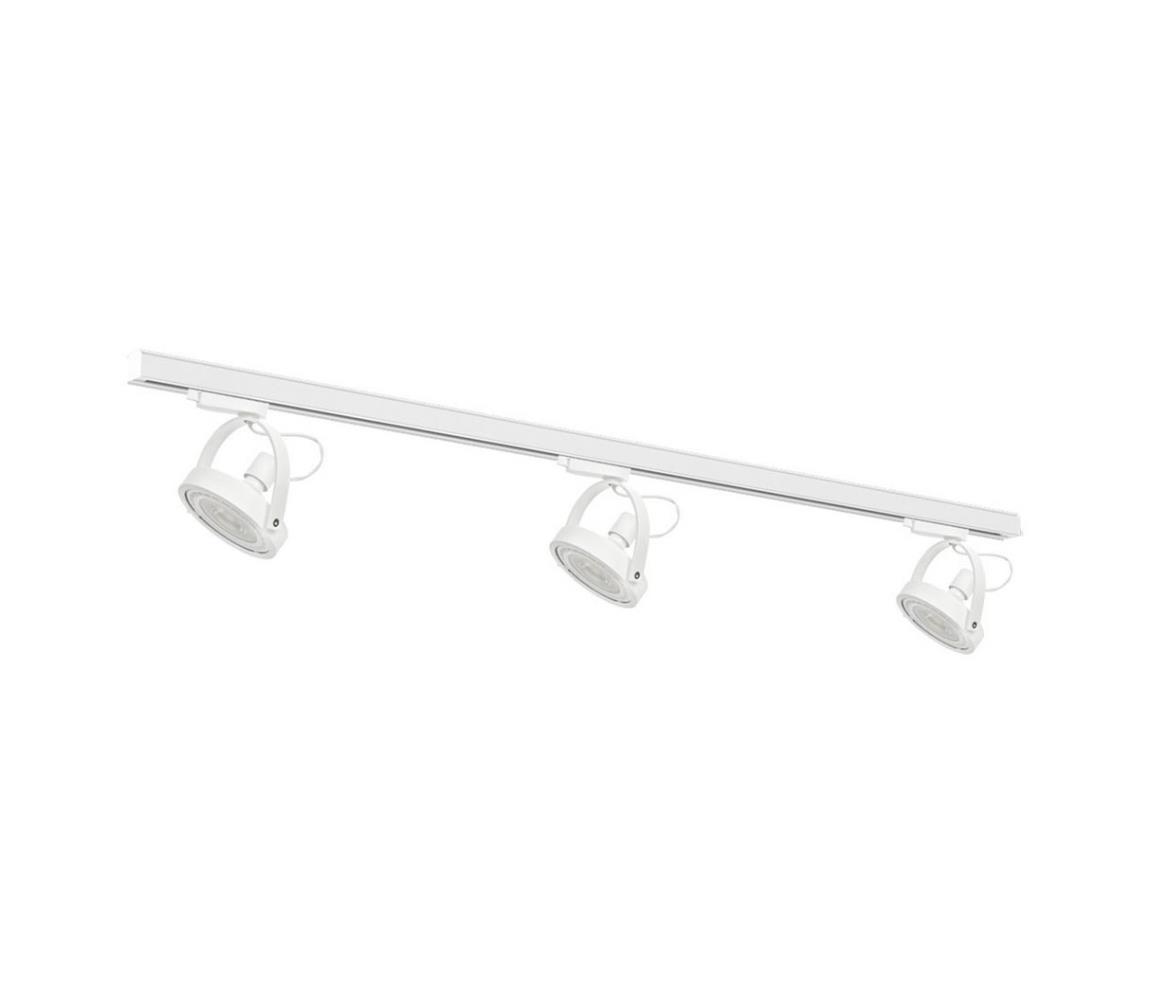 Reflektor na szynach LUGAR AR111 3xGU10/25W/230V biały