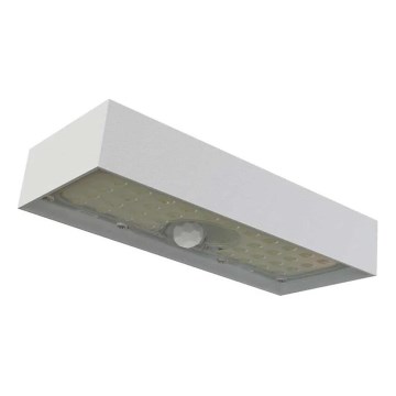 Reflektor solarny LED z czujnikiem ruchu LED/3,7V 3000mAh 4000K IP65 biały