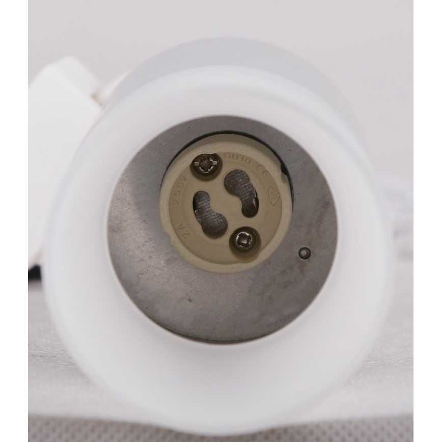 Reflektor TUBA 1xGU10/15W/230V szary/biały