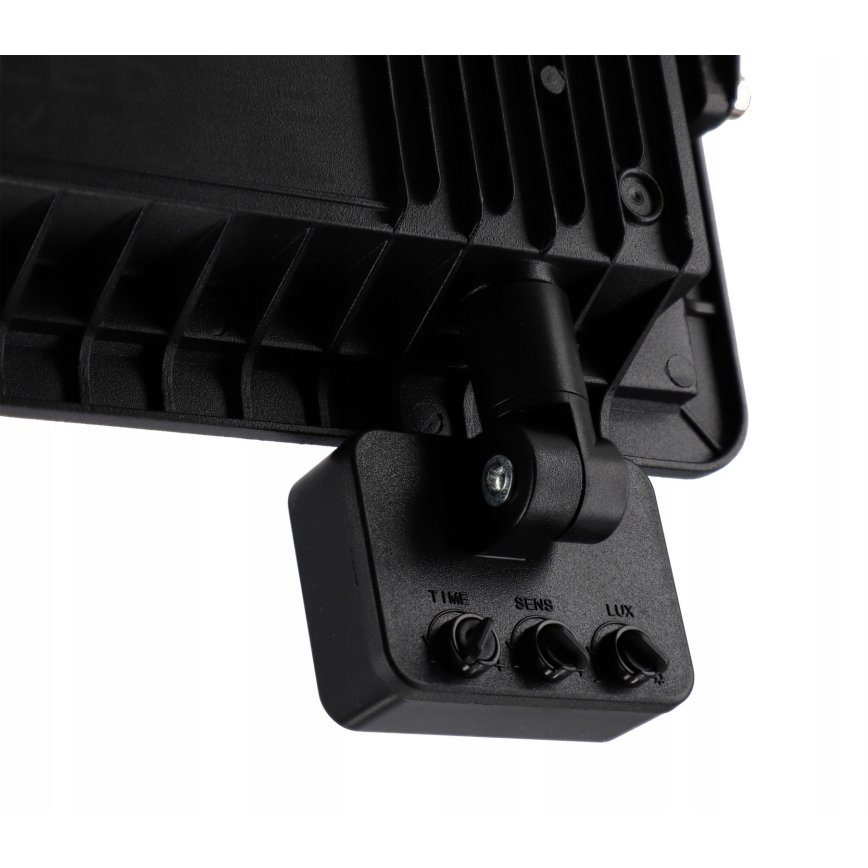 Reflektor zewnętrzny LED z czujnikiem ruchu i zmierzchu LED/100W/230V 4500K IP65 czarny