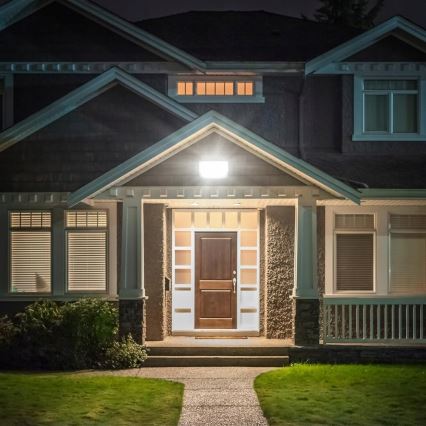 Reflektor zewnętrzny LED/100W/230V 4500K IP65 szary