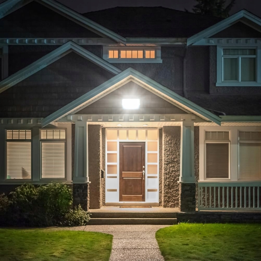 Reflektor zewnętrzny LED/100W/230V 4500K IP65 szary