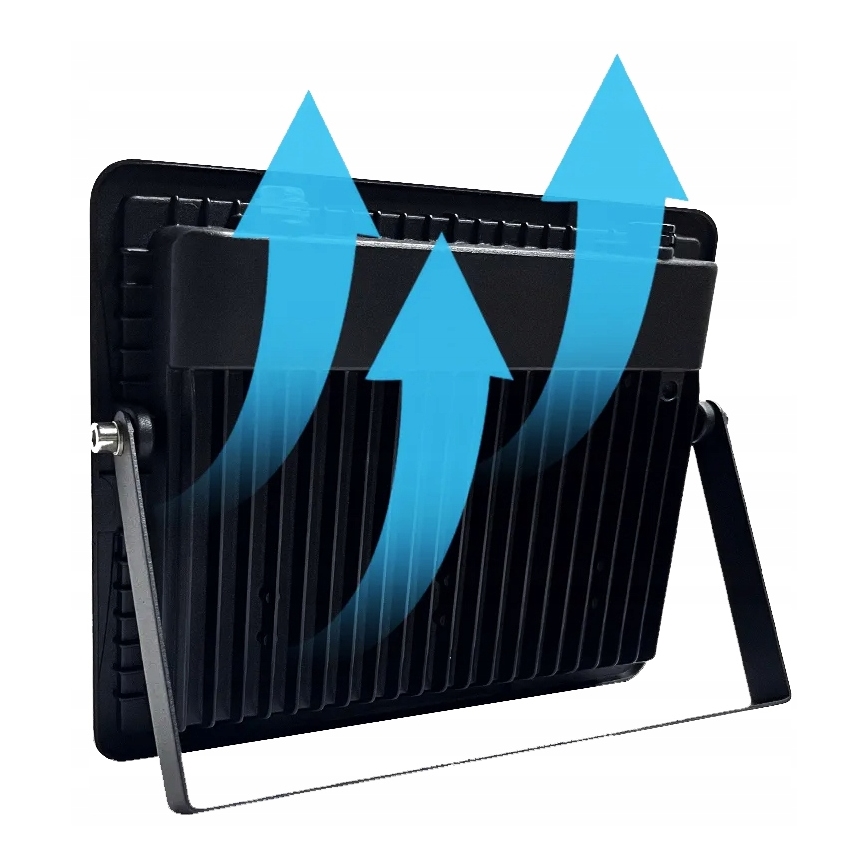 Reflektor zewnętrzny LED/150W/230V 4500K IP65 czarny