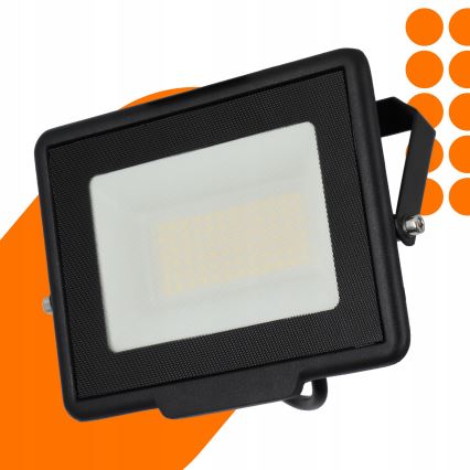 Reflektor zewnętrzny LED/50W/230V 4500K IP65 czarny