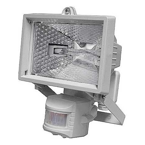 Reflektor zewnętrzny z czujnikiem ruchu T254 1xR7S-78mm/150W biały