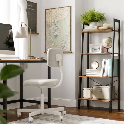 Regał NAVARO brązowy/czarny